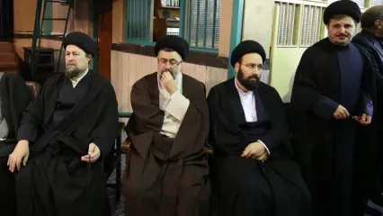 ۳ برادر خمینی در یک قاب + عکس