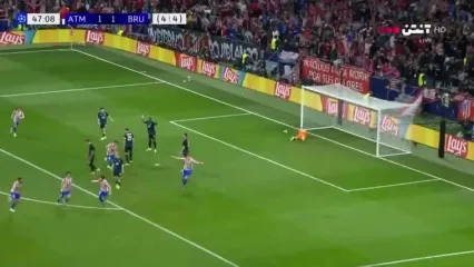 گل دوم اتلتیکومادرید به کلوب بروژ+ ویدئو