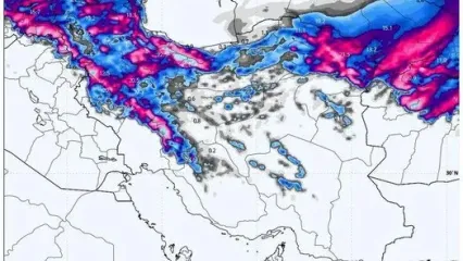 سامانه بارشی جدید کشور را فرا می‌گیرد