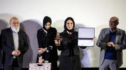 مراسم تجلیل از بازیگر سوری برگزار شد