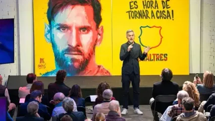 لاپورتا نمی‌گذارد مسی به بارسلونا برگردد