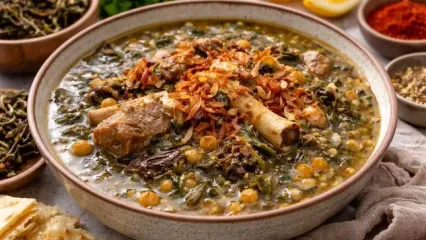 آش شلم (شلمین)؛ غذای سنتی و مقوی کردستان