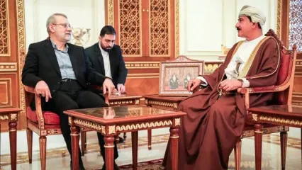 پیامی که لاریجانی به مسقط برد | الجزیره: این سفر نشانه پیشرفت در مذاکرات است