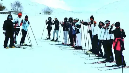 فریدون‌شهر میزبان اردوی ۱۰ روزه تیم ملی اسکی صحرانوردی بانوان شد