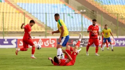 پخش متفاوت بازی نفت آبادان با گزارش عربی