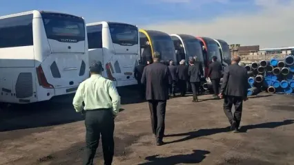 سری دوم از اتوبوس‌‌های برقی شهرداری تهران از بندر شهید رجایی ترخیص شد