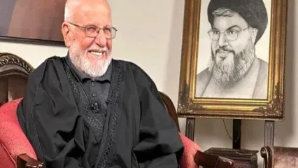 پدر سید حسن نصرالله به فرزند شهیدش پیوست