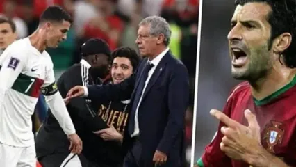 واکنش فیگو به مقایسه با کریستیانو رونالدو