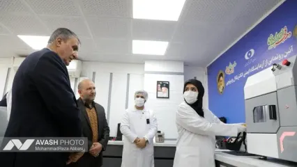 آئین رونمایی از آزمایشگاه ایمنی الکتریکال و پرتویی