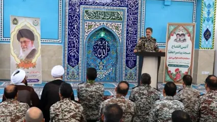 بازدید امیر سرتیپ الهامی از منطقه پدافند هوایی شرق