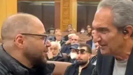 سوتی خشایار راد در دیدار با مازیار لرستانی؛ چطوری شهره!