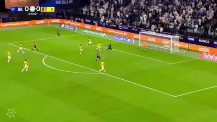 گل اول الهلال به الاتحاد+ ویدئو