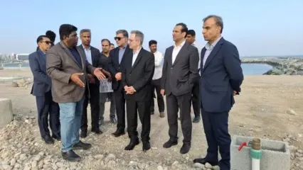 بازدید معاون گردشگری کشور از اسکله گردشگری بندرعباس