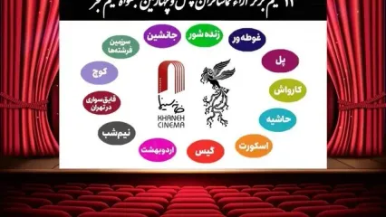 اعلام ۱۳ فیلم برتر آرای مردمی فجر بدون رتبه بندی