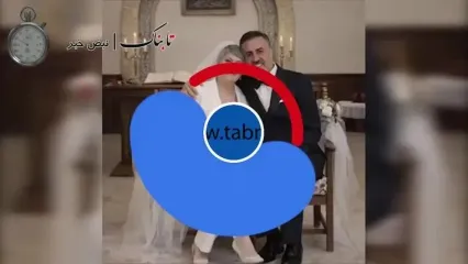 فوری / مهرانه مهین ترابی عروس شد! لورفته از مراسم