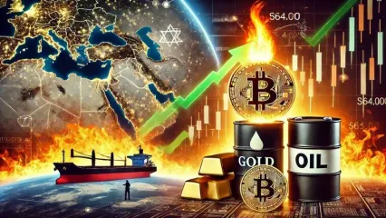 رشد قیمت طلا و نفت در کنار افت‌وخیز بیت‌کوین | ریسک سیاسی، قیمت ساز شد | جهش سهام کریپتویی