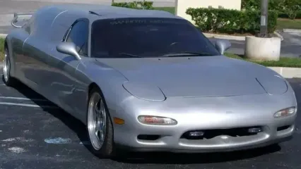وقتی مزدا RX-7 تبدیل به لیموزین شد