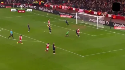 ویدیو: گل چهارم آرسنال به ویگان توسط گابریل ژسوس