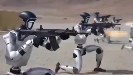 سربازان رباتیک چین در میدان نبرد؛ جنگ بدون تلفات انسانی!