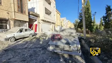 تصاویری از حمله به منطقه زیباشهر شیراز