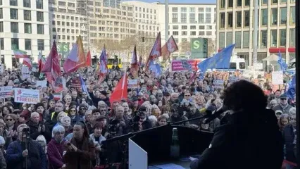 تظاهرات مردم آلمان علیه ترامپ