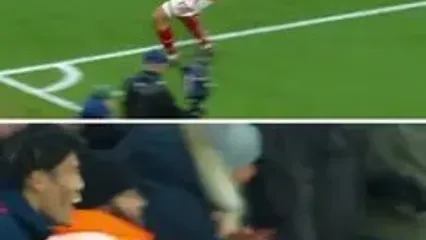 ویدئو: زلزله ۱۰ ریشتری در لندن؛ وقتی آرتتا از خود بی‌خود شد