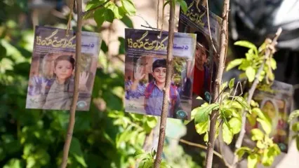 ۱۶۸ نهال مثمر به یاد شهدای میناب کاشته شد