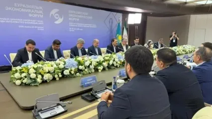 دیدار وزیر صنعت، معدن و تجارت ایران با وزیر کشاورزی قزاقستان