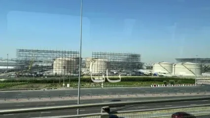 تصاویر جدید از زره‌پوش کردن مخازن نفت در دبی