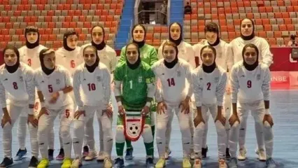 تیم فوتسال زنان ایران قهرمان کافا شد