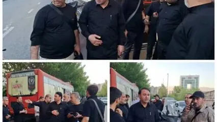 بازدید مدیرعامل بانک سپه از موکب‌های خدمات‌رسان بانک به زائران مراسم وداع و تشییع قائد شهید امت