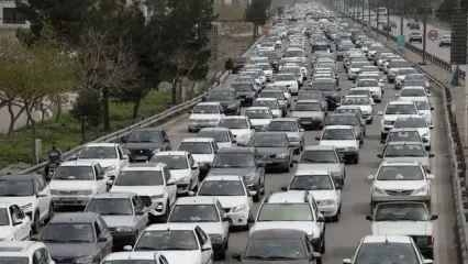 ترافیک نیمه‌سنگین در ورودی‌های البرز و تهران
