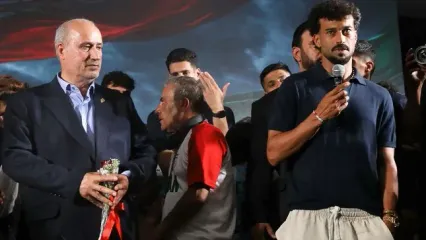ورود کاروان تیم ملی فوتبال ایران به کشور