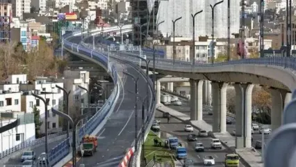 مسدود شدن هر دو باند تونل توحید و تونل نیایش امشب از ساعت ۲۴ الی ۵ صبح
