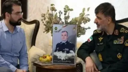 سردار رادان با خانواده شهیدان موسوی و دره‌باغی دیدار کرد