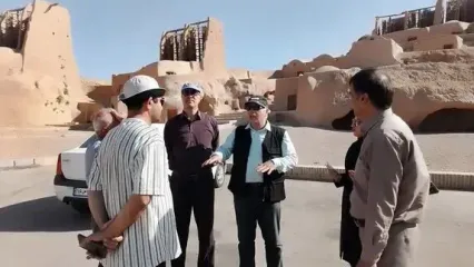 بازدید مدیر پرونده ثبت جهانی آسبادها از شهرستان خواف