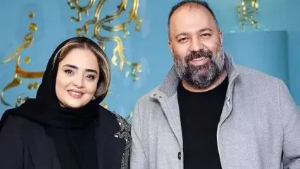 سفره‌ای به سبک اشرافی در خانه نرگس محمدی و علی اوجی