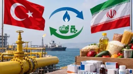 ترکیه بدهی گاز به ایران را با غذا و دارو تسویه می کند