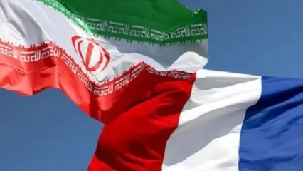 دیدار وزیر امور خارجه جمهوری اسلامی ایران با وزیر امور خارجه فرانسه در نیویورک
