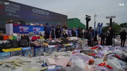 امحای بیش از ۲ میلیون کالای تقلبی در تایلند