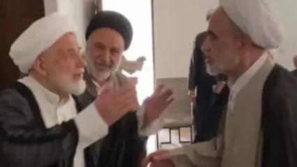 تصاویر تازه از مهدی کروبی در قم