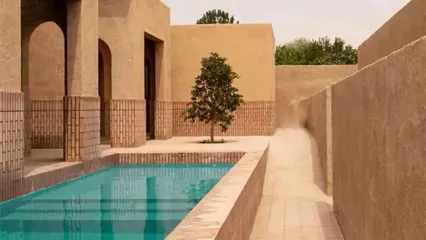 خانه‌ای رویایی در حاشیه زاینده‌رود با معماری متفاوت