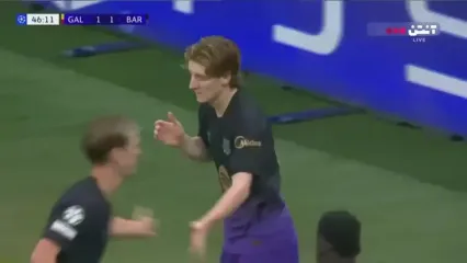خلاصه بازی گالاتاسرای ۱ - بارسلونا ۴؛ کامبک تماشایی آبی‌واناری‌ها در استانبول