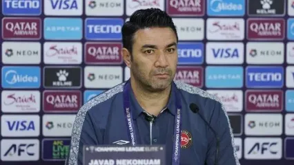 تهدید نکونام پس از تساوی تراکتور مقابل الشمال