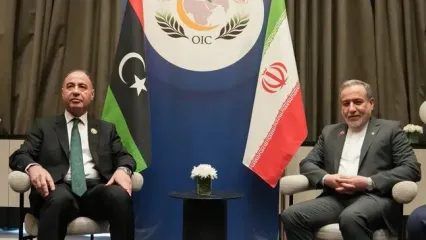 دیدار سرپرست وزارت امور خارجه لیبی با وزیر امور خارجه کشورمان
