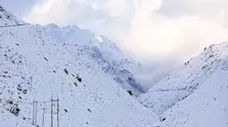 سرمای هوا و بارش برف در ارتفاعات