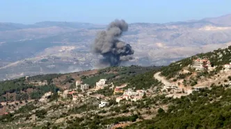حمله توپخانه‌ای ارتش اسرائیل به جنوب لبنان + فیلم