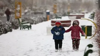 بارش برف و باران در بیشتر استان ها