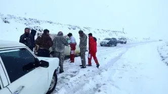 امدادرسانی ۲۰۵ تیم عملیاتی هلال احمر به بیش از ۷۸۰۰ نفر در برف و کولاک ۵ روز اخیر