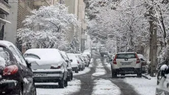 موج جدید برف و باران در کردستان/ هزارکانیان سردترین نقطه کشور شد!